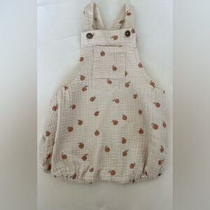 Quincy Mae Hayes Romper - Oranges